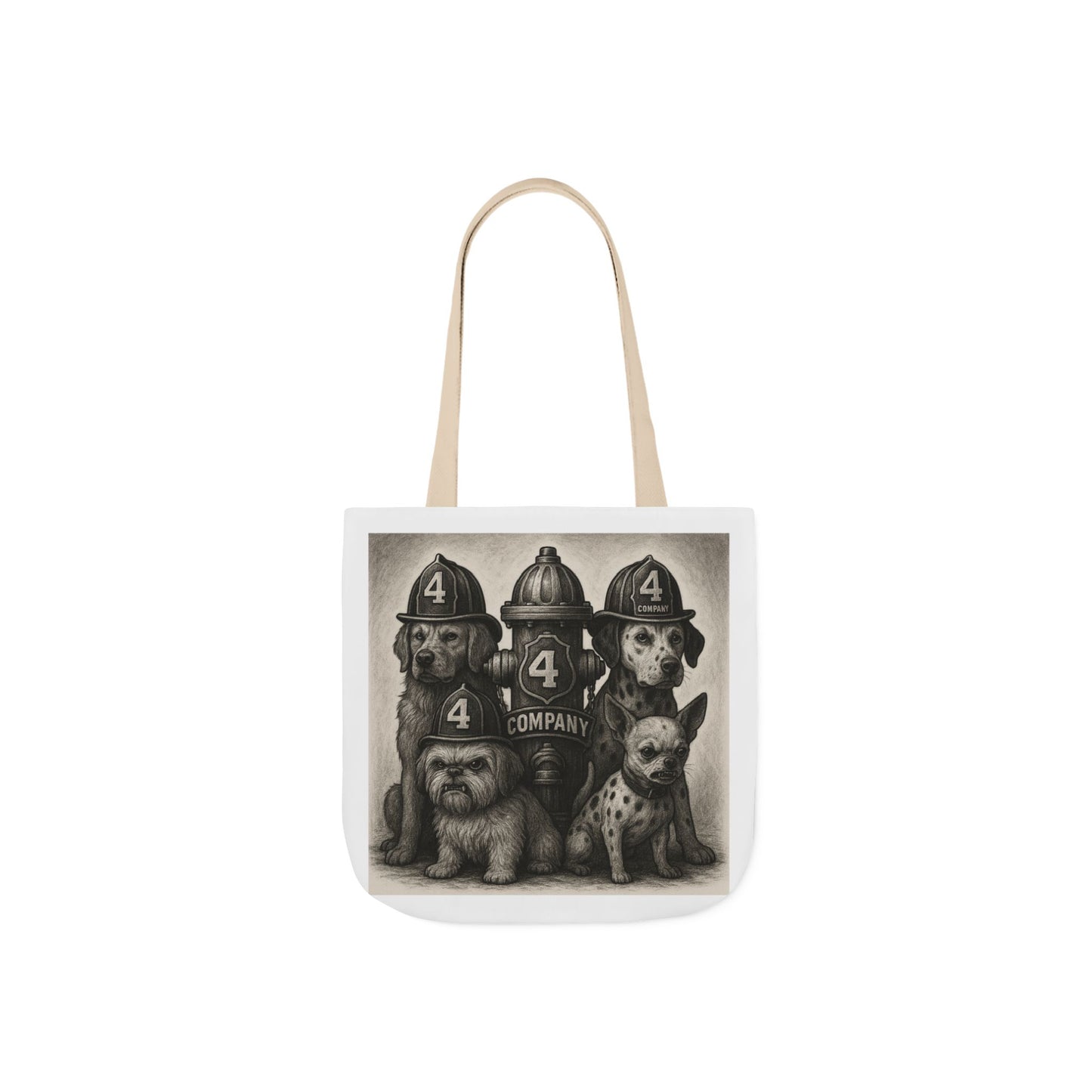 Canvas Tote Bag, 5-Color Straps