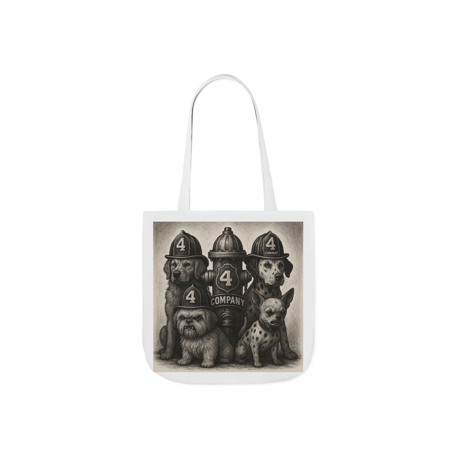 Canvas Tote Bag, 5-Color Straps