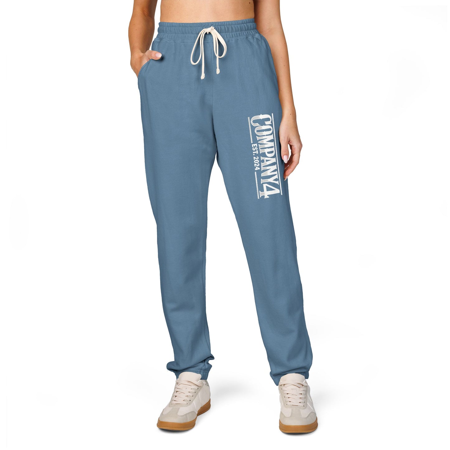 Unisex Garment-Dyed Fleece Sweatpants