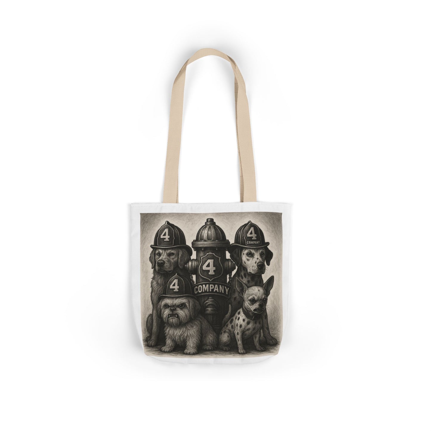 Canvas Tote Bag, 5-Color Straps