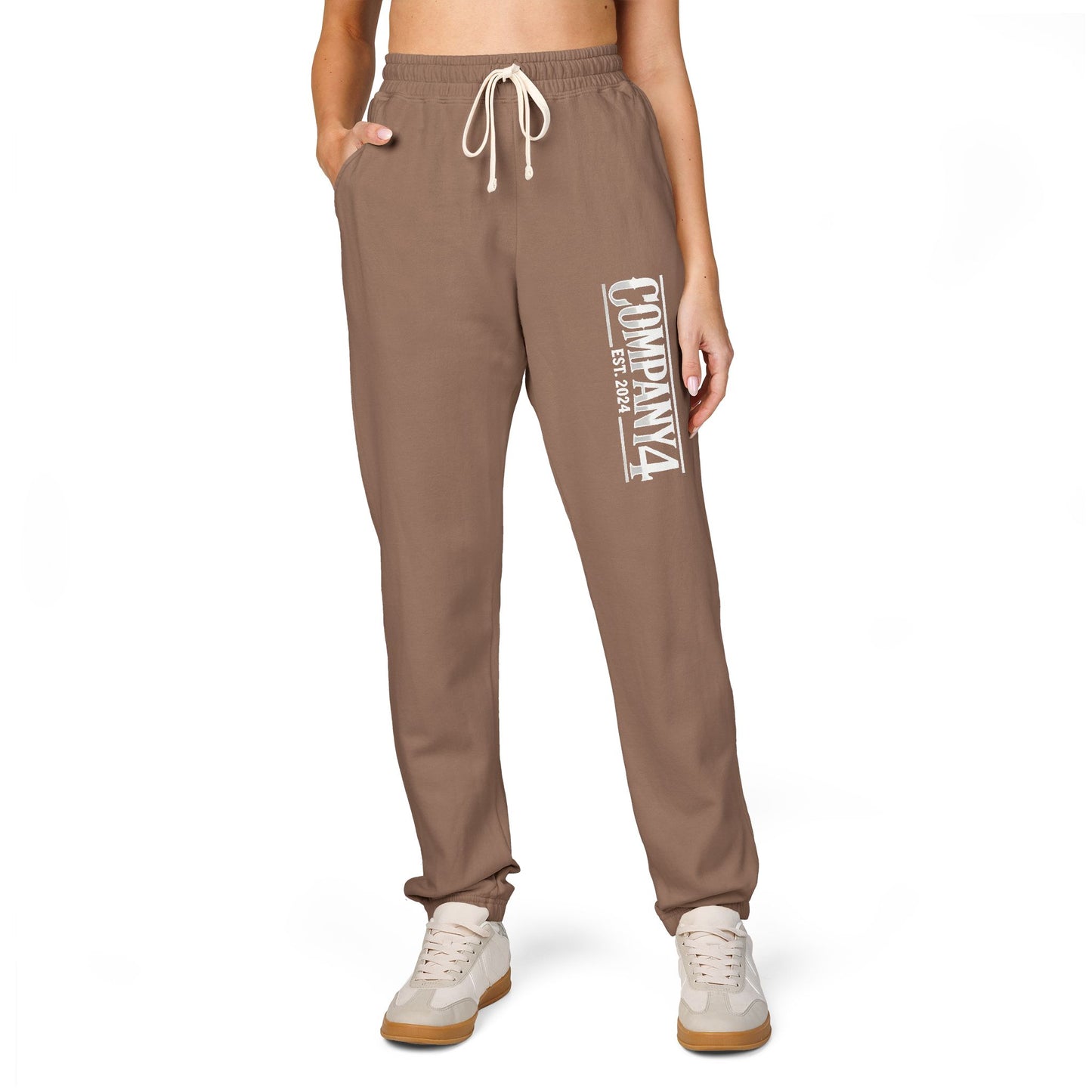 Unisex Garment-Dyed Fleece Sweatpants