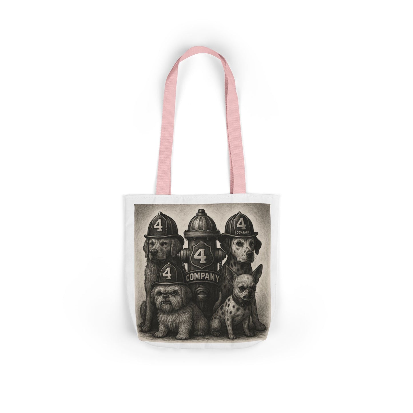 Canvas Tote Bag, 5-Color Straps