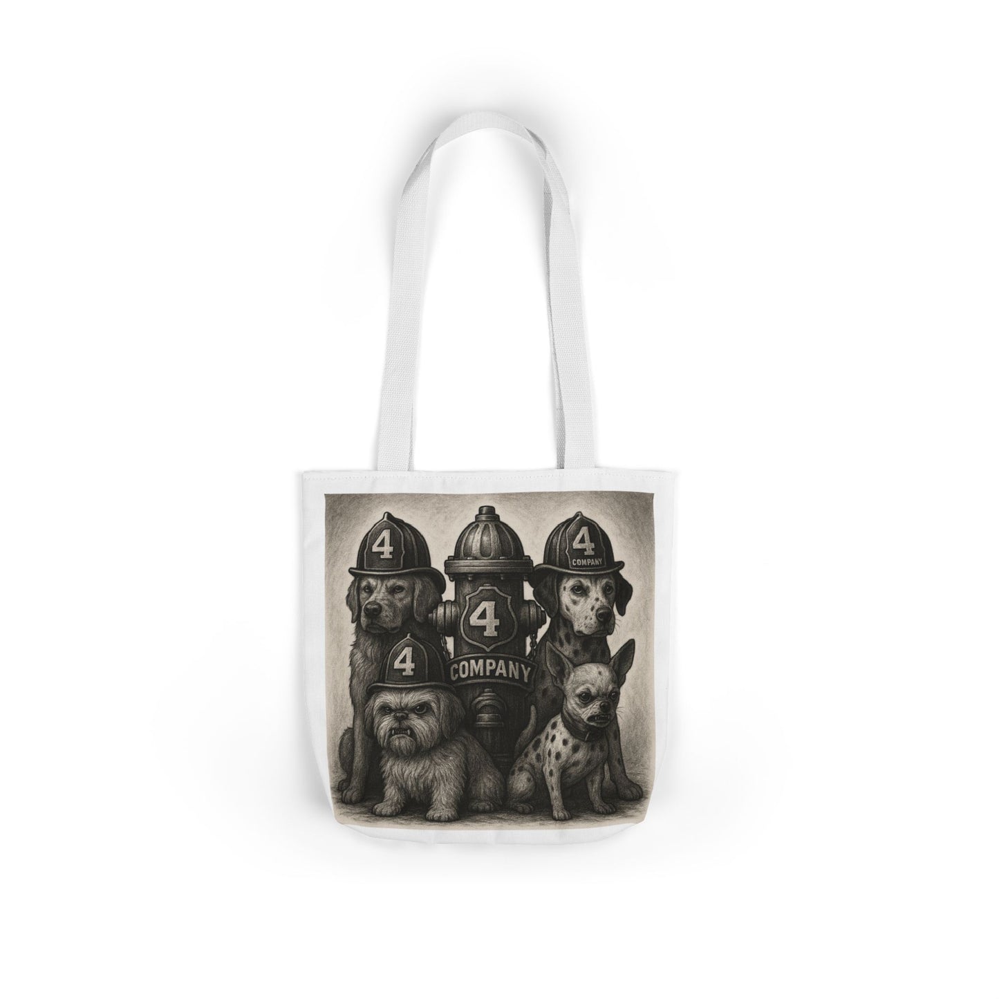 Canvas Tote Bag, 5-Color Straps