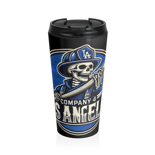 LA Skelly FireFighter-Travel Mug