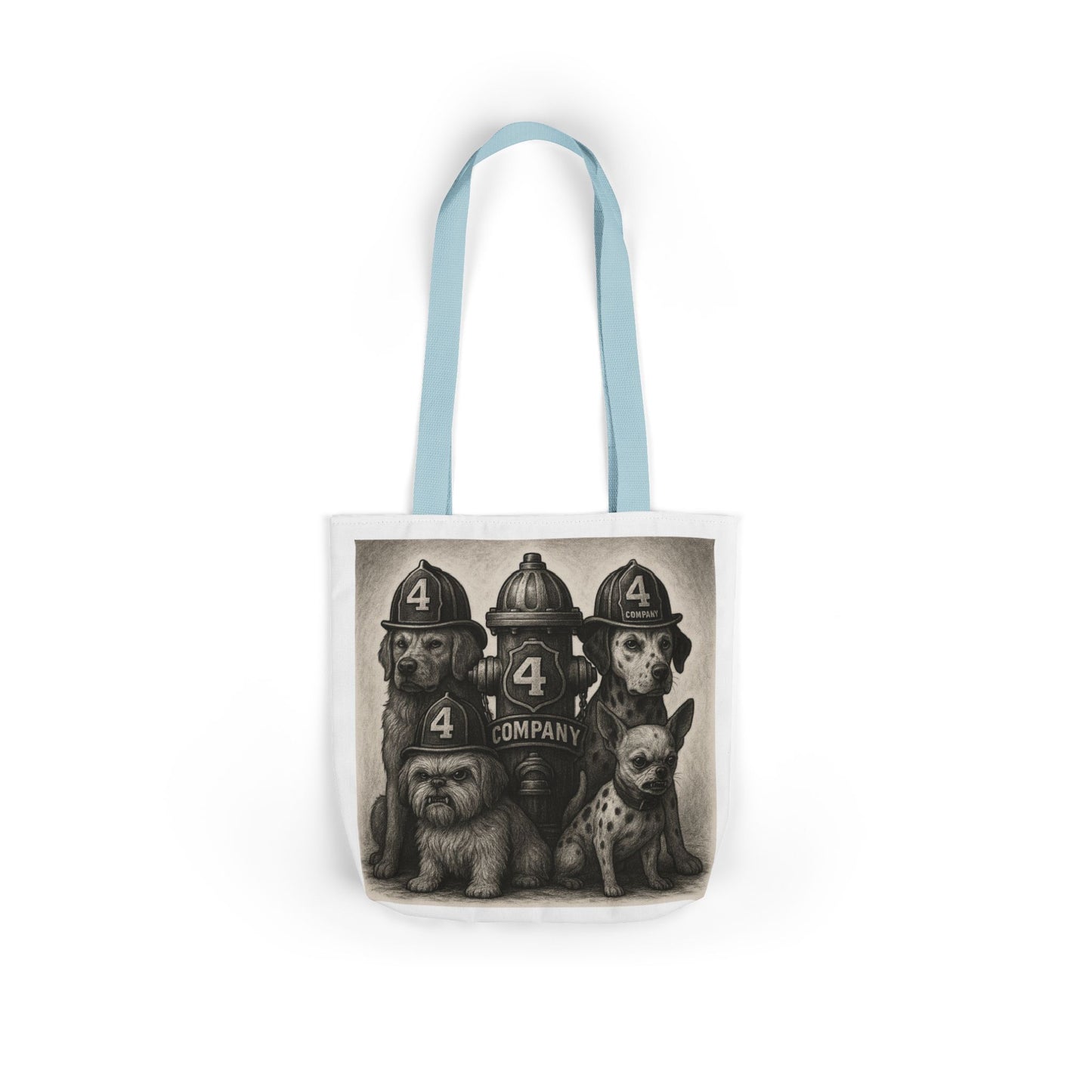 Canvas Tote Bag, 5-Color Straps