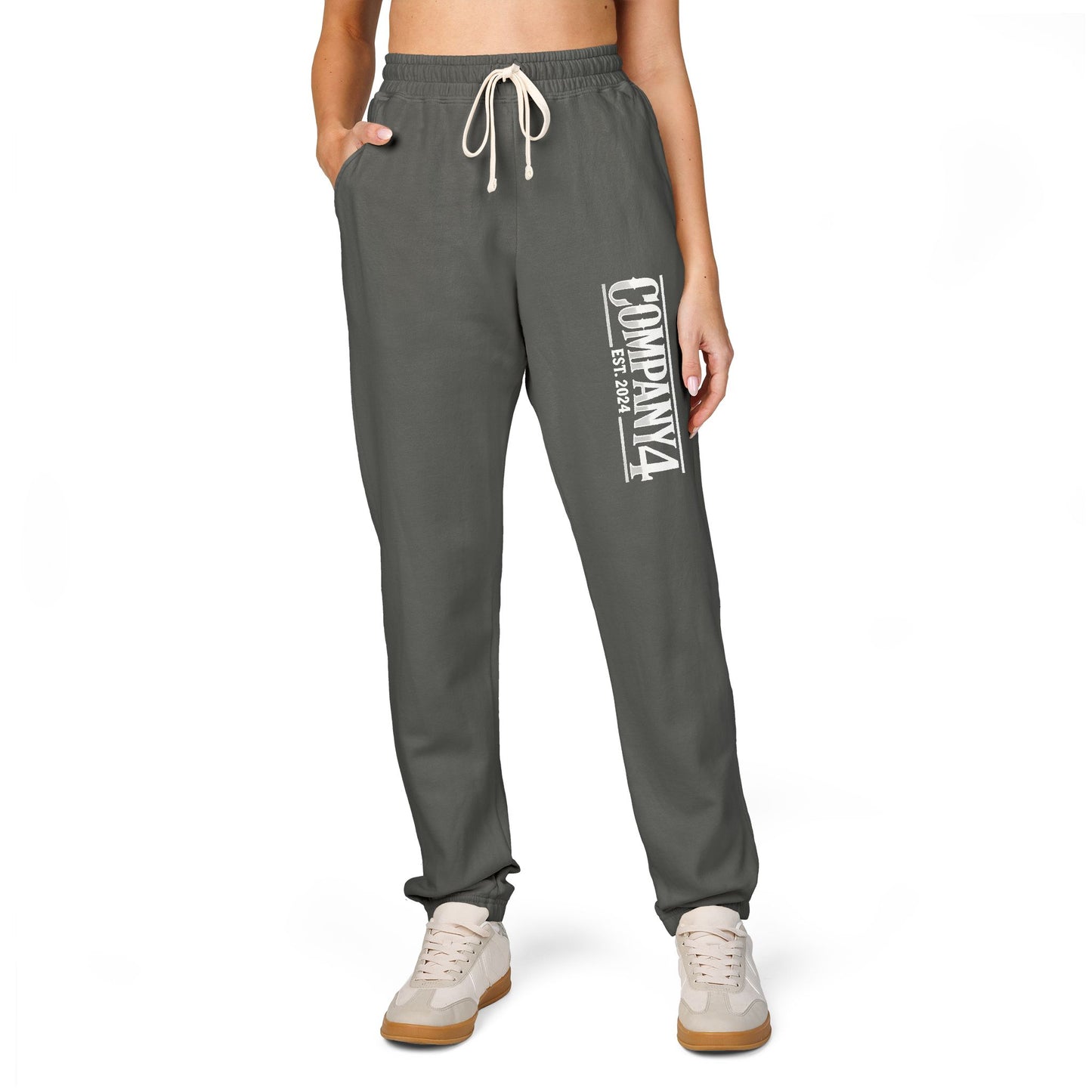 Unisex Garment-Dyed Fleece Sweatpants